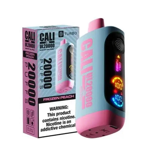 Frozen Peach Cali UL20000 Disposable Vape