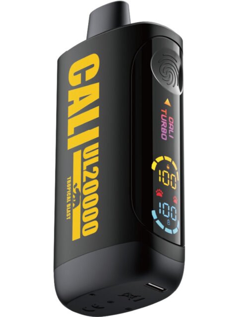 Tropical Blast Cali UL20000 Black Series Disposable Vape - 5% Nic