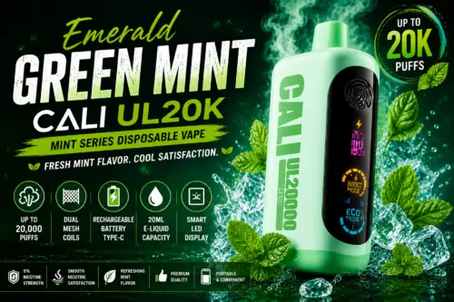 Emerald Green Mint Cali Ul20K Mint Series